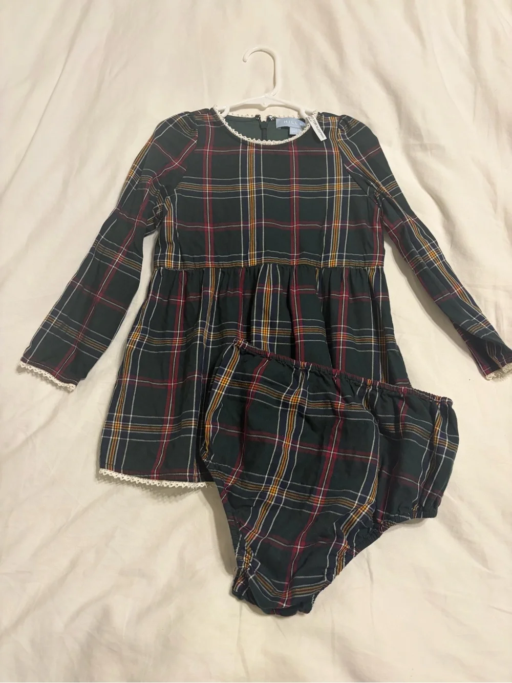 Hill House Home Tiny Lottie Green Tartan